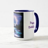 Soaring Bald Eagle Tasse (VorderseiteRechts)