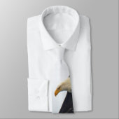 Soaring Bald Eagle Wildife Foto Art Krawatte (Gebunden)