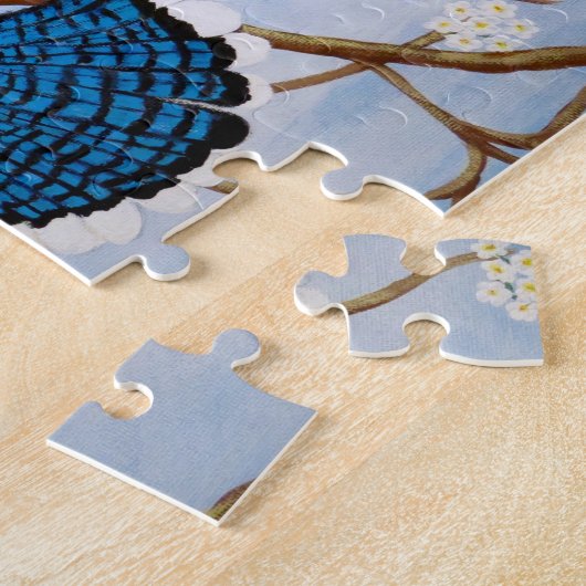 Soaring Blue Jay Puzzle (Seite)