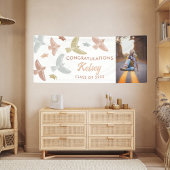 Soaring Boho Birds Abschluss Foto Banner