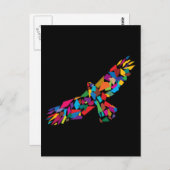 Soaring Eagle Postkarte (Vorne/Hinten)