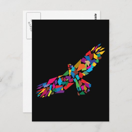 Soaring Eagle Postkarte (Vorne/Hinten)