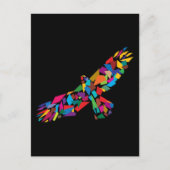 Soaring Eagle Postkarte (Vorderseite)