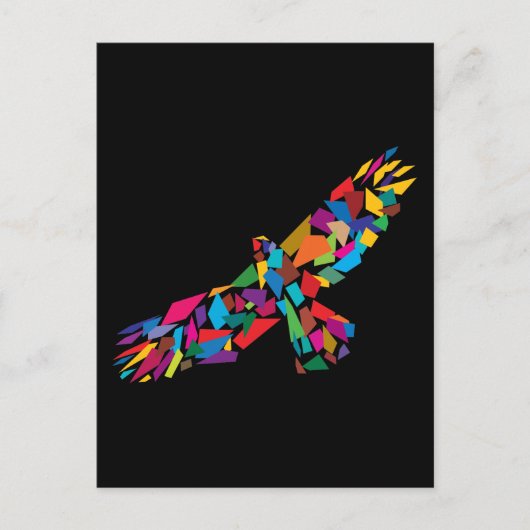 Soaring Eagle Postkarte (Vorderseite)