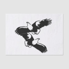 Soaring Eagles Seidenpapier