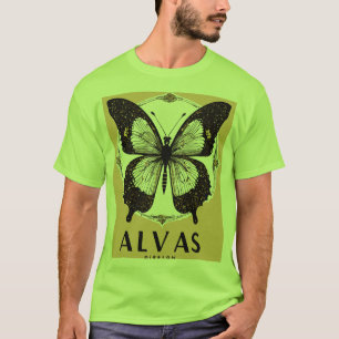 Soaring Elegance - Alvas Design mit Schmetterling T-Shirt
