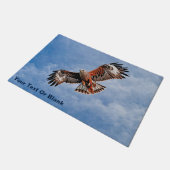 Soaring Red Kite Fußmatte (Schrägansicht)