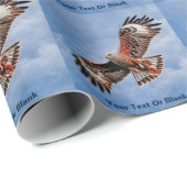Soaring Red Kite Geschenkpapier (Rolleneckpunkt)