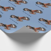 Soaring Red Kite Geschenkpapier (Ecke)