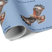 Soaring Red Kite Geschenkpapier (Rolleneckpunkt)