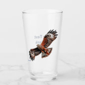 Soaring Red Kite Glas (Vorderseite)