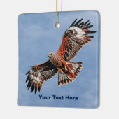 Soaring Red Kite Keramikornament (Links)