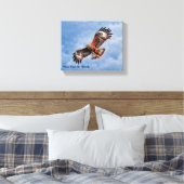 Soaring Red Kite Leinwanddruck (Insitu (Schlafzimmer))