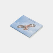 Soaring Red Kite Post-it Klebezettel (angewinkelt)