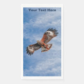 Soaring Red Kite Serviette (Vorderseite)