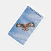 Soaring Red Kite Serviette (Ecke)