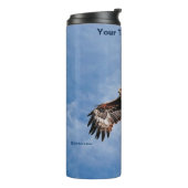 Soaring Red Kite Thermosbecher (Nach links gedreht)