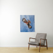 Soaring Red Kite Wandteppich (Beispiel)