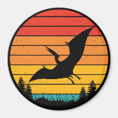 Soaring Sunset with a Pterodactyl Magnet (Vorne)
