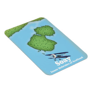 Soay Inner Hebrides of Scotland Map Magnet
