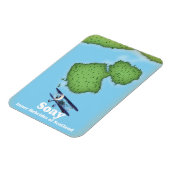 Soay Inner Hebrides of Scotland Map Magnet (Linke Seite)