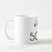 Sobah geknackt! Nüchterne und schlechte Kaffeetasse (Links)