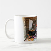 Sobald der alte Dummkopf trank seine Wein-Tasse Kaffeetasse (Links)