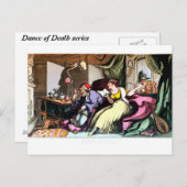 Sobald der alte Narr seinen Wein getrunken hat Postkarte (Vorne/Hinten)