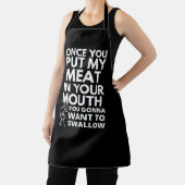 Sobald du mein Fleisch in deinen Mund gelegt hast, Schürze (InSitu)