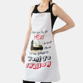 Sobald du mein Fleisch in deinen Mund getan hast, Schürze (InSitu)