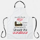 Sobald du mein Fleisch in deinen Mund getan hast, Schürze (Vorderseite)