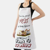 Sobald du mein Fleisch in den Mund gelegt hast. Schürze (InSitu)