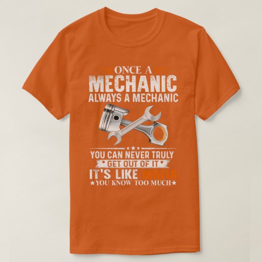 Sobald ein Mechanismus immer ein mechanischer, feu T-Shirt (Design vorne)