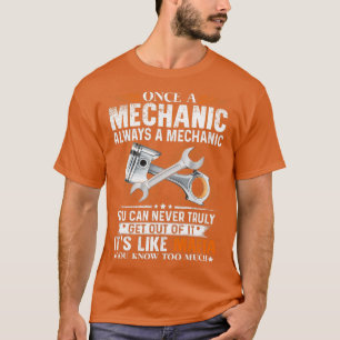 Sobald ein Mechanismus immer ein mechanischer, feu T-Shirt