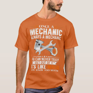 Sobald ein Mechanismus immer ein mechanischer, feu T-Shirt
