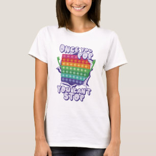 Sobald man Pop hat, kann man den T - Shirt nicht a
