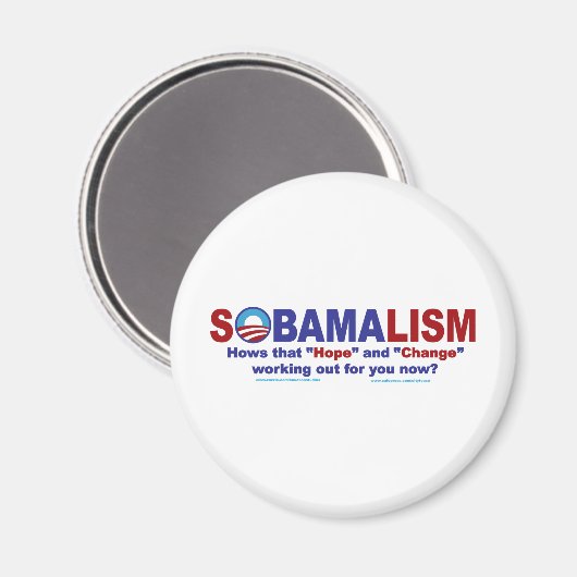 SOBAMALISMUS MAGNET (Vorderseite/Rückseite)
