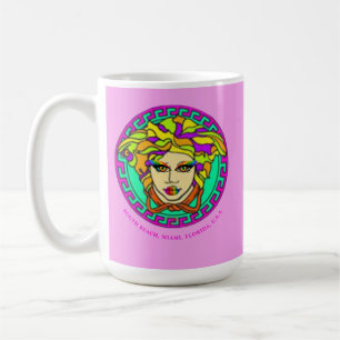 SoBe Miami Kitsch Ikonische Medusa, Stolz Kaffeetasse