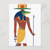 Sobek Crocodile God Postkarte (Vorderseite)