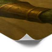 Sobek Poster - Ägyptische Krokodil-Kunst (Ecke)