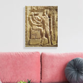 Sobek und Ptolemy VI Philometor Leinwanddruck (Insitu (Wohnzimmer))
