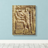 Sobek und Ptolemy VI Philometor Leinwanddruck (Insitu (Holzboden))