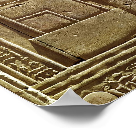 Sobek und Ptolemy VI Philometor Poster (Ecke)