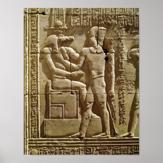 Sobek und Ptolemy VI Philometor Poster (Vorne)