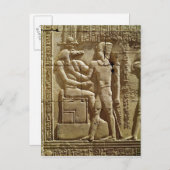 Sobek und Ptolemy VI Philometor Postkarte (Vorne/Hinten)