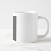 Sober AF Alkoholische Addictive Erholung Jumbo-Tasse (Rechts)