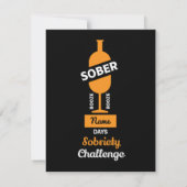 Sober AF Alkoholische Addictive Erholung Rehab (Rückseite)