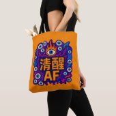 Sober AF - Chinese - Tote Tasche (Von Nahem)