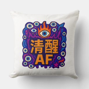 Sober AF - Chinesisch - Kissen