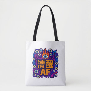 Sober AF - Chinesisch - Tote Tasche